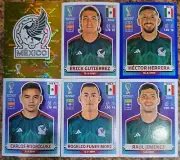 Mexico World Cup 2022 by Panini Lot of 6