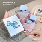 Gege Bear Glazed Eyeshadow Liquid Pearlescent Glitter Brightens Silkworm Li GXJ