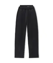 Alexander Wang Layered Elasticated-Waist Pants XXS,S,XS,L,M Black