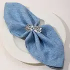 Napkin Holder Smooth Edge Decorative Napkin Buckle Wedding Easter Dining Table