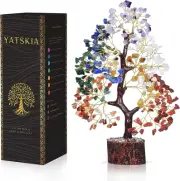7 Chakra Tree of Life, Crystals and Healing Stones, Birthday Gifts for Women - C