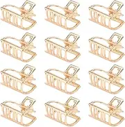 Mini Metal Non-Slip Claw Clips and Clamps for Thick Short Hair Accessories