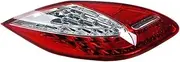 Car LED Rear Tail Light, Compatible With Porsche Panamera 2010-2013 Brake Driving Lamp Warning Turn Signal(Left)