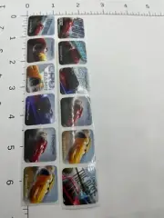 DISNEY STICKER SHEET: Cars Lightning McQueen Tow Mater Sally