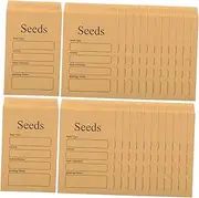 Gogogmee 50pcs Seed Paper Envelopes for Small Items Mini Storage Packets Letter Envelopes