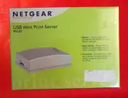 NETGEAR PS121 USB 2.0 Mini Print Server - Brand new in box!
