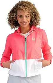 [HUK] Women's Tradewinds Jacket, Lightweight, Waterproof Windbreaker with UPF Sun Protection
