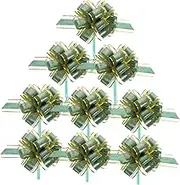 20Pcs Decorative Pull Bows Easy to Use Present Wrapping Pull Bow Flowers for Weddings Parties Christmas Decor and Present Baskets Create Stunning Presentations Effortlessly