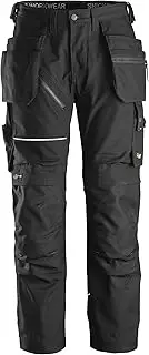[Snickers Workwear] Men's Ruffwork Canvas Work Pants with Holster Pockets