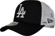 Los Angeles Dodgers New Era Black Clean Trucker Cap