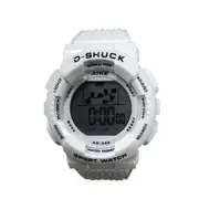 Aike D-Shuck Multifunctional Electronic Waterproof Alarm Clock Sport Watch for Kids (White)