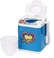 Electric Washing Machine, Kids Toy Washing Machine,Electric Mini Washing Machine Cosmetic Tool,Multifunction Beauty Sponge Brushes Cheap Washing Machines Makeup Brush Cleaning Electric Washer(BLUE)