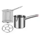 Deep Fryer, Frying Pan with Lid, Convenient Frying Pan, Kitchen Utensils for