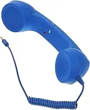 TEHAUX Plastic Retro Handset Radiation Proof Headset Mobile Phone Accessory 3.5mm Jack