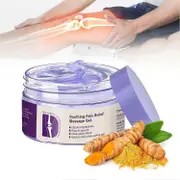 Pain Gel Purple Gel For Activities Throughout The Body, Soothes Knees, Lumbar, Neck, Hands And Feet 1 Pack