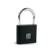 Smart Fingerprint Door Lock Security Keyless Padlock USB Rechargeable Waterproof