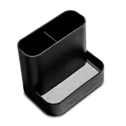 Madesmart Drying Stone Small Kitchen Sink Station Caddy Rect 11x10cm Black