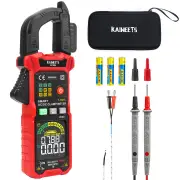 EU/US Direct KAIWEETS 602 Digital Clamp Meter AC/DC 600V 600A HD Color Screen Intelligent Mode Precision Tool for Safe M