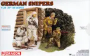 DML6093 1:35 Dragon German Snipers Figure Set (4 figures)