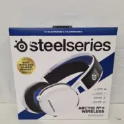 NEW SteelSeries Arctis 7P+ Wireless USB-C Gaming Headset - White (FREE SHIP)