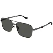 [Gucci] GG1441S 001 | RUTHENIUM