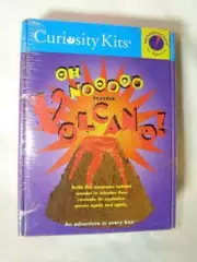 Discovery Curiosity Science Kits, Erupting Volcano Plaster Project - NEW Sealed