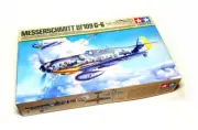 TAMIYA Aircraft Model 1/48 Airplane MESSERSCHMITT Bf109 G-6 61117