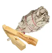 Stilus Palo Santo White Sage Smudge Combo Incense Meditation Fragrance Reiki
