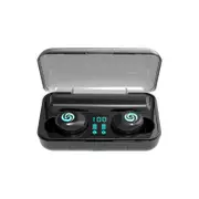 F9 bluetooth 5.0 Digital LED Display TWS Earphone Earbuds Touch Control True Wireless Headphones with 2000mAh Charging Box