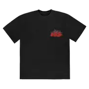 Travis Scott x KAWS Utopia II shirt Black
