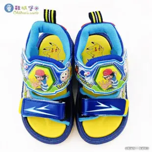 童鞋城堡-小智LED燈涼鞋 神奇寶貝(寶可夢)-PA3568-藍