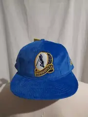 New Era Parramatta Eels Retro NRL Corduroy Blue Snapback back Hat