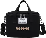 Nappy Bag - Small Changing Bag, Cute Travel Changing Bag, Storage Bag with Large Capacity and Insulating Compartment, Adjustable Changing Bags, black, Siehe Beschreibung