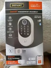 Defiant Smart Fingerprint Deadbolt in Satin Nickel 1009 561 265 - New, Sealed