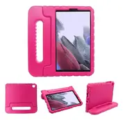 For Samsung Galaxy Tab A7 Lite 8.7 inch T220/T225 2021 Case, Kickstand Shockproof Protective Rugged Convertible Handle Stand Light Weight Kids Friendly Cover (Hot Pink)