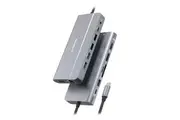 Mbeat Elite X14 Triple 4K Display Support High Speed Data Multi-Port USB-C Hub