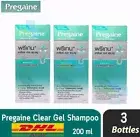 3 x Shampoo Pregaine Clear Gel for Thinning Hair Clean Healthy Prevent HairLoss