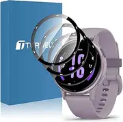 【3 Pack】T Tersely Screen Protector for Garmin vivoactive 5 Ultra Clear PMMA Curved Film, Protective Full Coverage Film Accessories Compatible with Garmin vívoactive 5