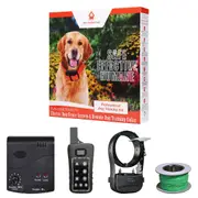 Electric dog fence system remote pet training collar hidden waterproof wireless