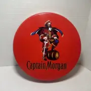 Captain Morgan Cap & Coke Serving Tray Hanging Sign Bar Man Cave Rum Server Rare