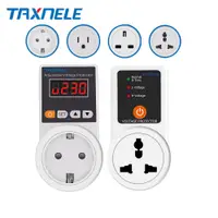 在飛比找蝦皮購物優惠-Taxnele 自動電壓保護插座 AC 220V 可調 16