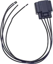 NEGRO Blower Motor Resistor,Fit For Ford, Fusion,Fit For Lincoln, MKZ,Fit For Milan, 5F9Z19E624AA 7C3Z19E624A 9L3Z19E624B BL3Z19E624A HVAC automotive blower motors(Plug)