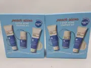2X Peach Slices 3-Step Acne Starter Kit ( Sealed ) 06/ and 04/ 2026