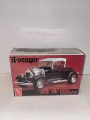 AMT 1/25 "A"-venger '29 "A" Ford Roadster *Rare*Vintage* Plastic Model Kit New