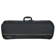 GEWA Aspirante 1/16 Oblong Black Violin Case Foam Shell & Carbon-Optic Exterior