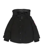 Lynx hooded padded jacket 23Y black