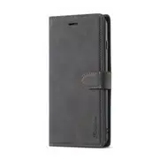 PU Leather Wallet Case for Samsung A52S 5G Matte Flip Cover For Galaxy A52S 5G - Black Samsung A52S 5G