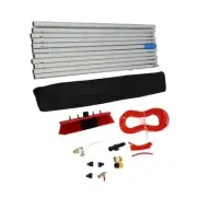 HG Solar Panel Cleaning Brush Telescopic Water Fed Pole Kit Portable Window