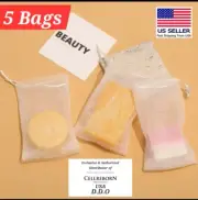 A+ 5 Pcs Soap Saver Bag Mesh Net Sack Foam Make Pouch Holder Large 5.91" x 3.54"