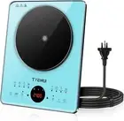 TYEMUI Portable Induction Cooktop Burner 2400W Hot Plates for Cooking with Mult